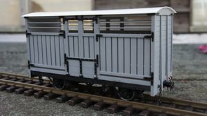 Isle Of Man Covered Cattle Wagon Kit